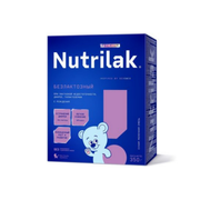 Nutrilak Безлактозная смесь 350 г гипоаллергенная 0+ месяцев