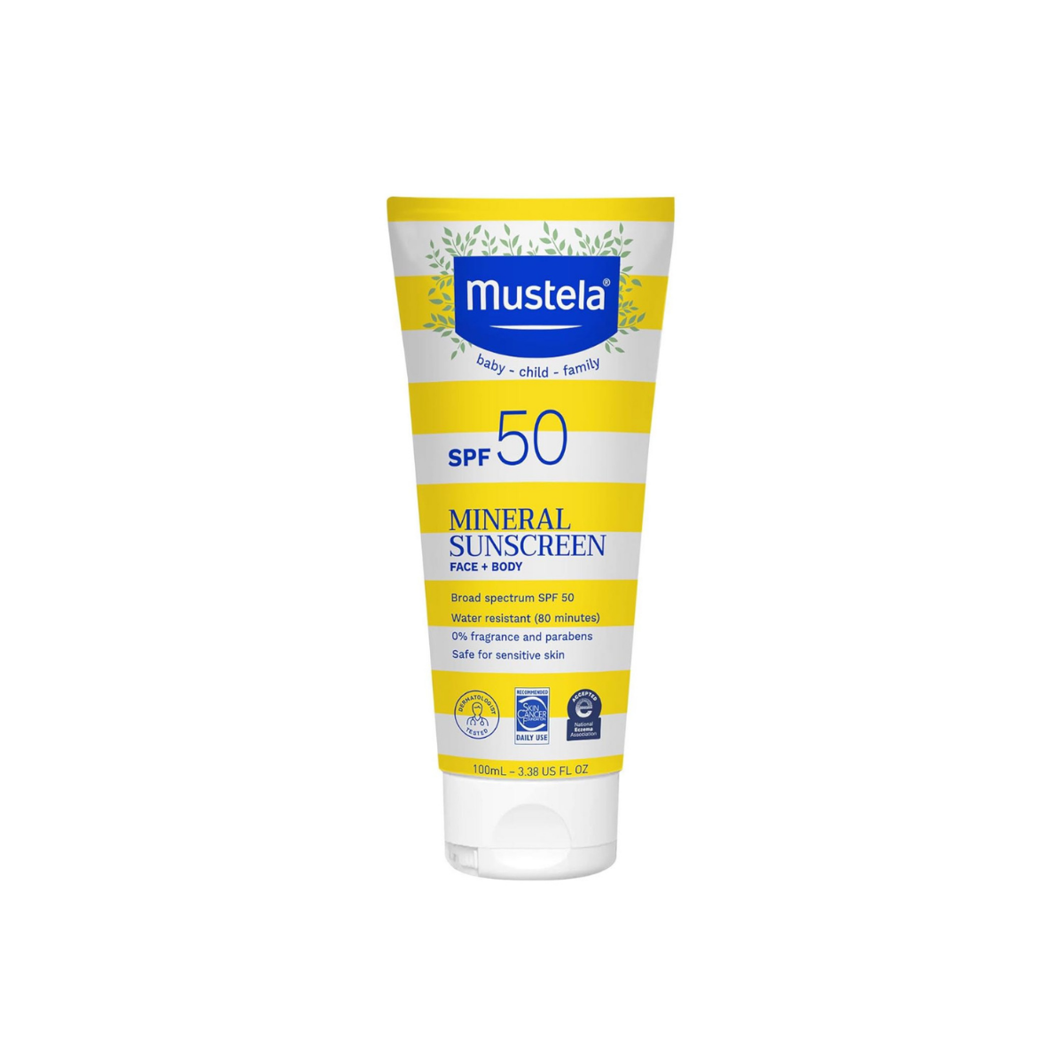 Mustela Baby солнцезащитный минеральный лосьон SPF 50 100 мл