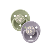 Пустышки BIBS Colour латекс 2 шт 0-6 месяцев Sage Mix