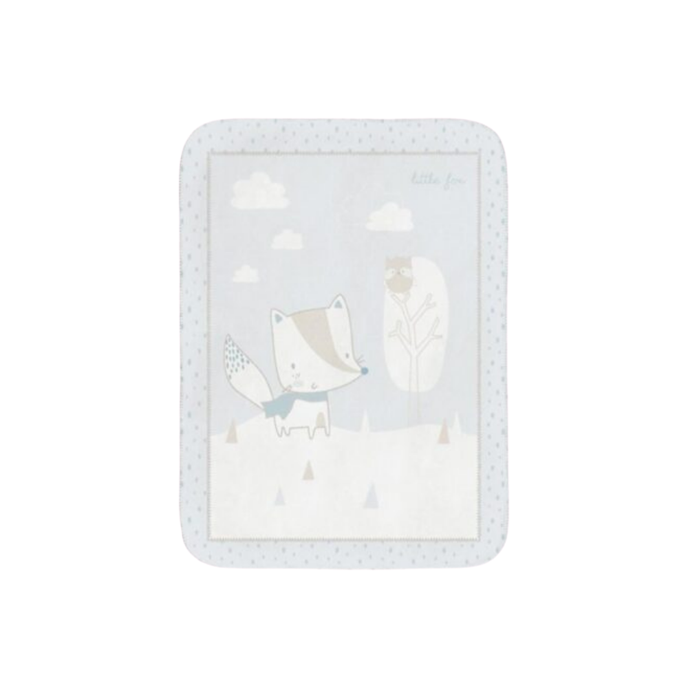 KikkaBoo Little Fox chaqaloq adyoli 110 x 140 sm