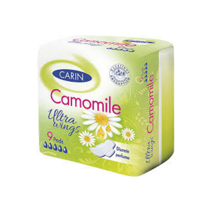 Прокладки Carin Camomile Ultra женские 9 шт с экстрактом ромашки