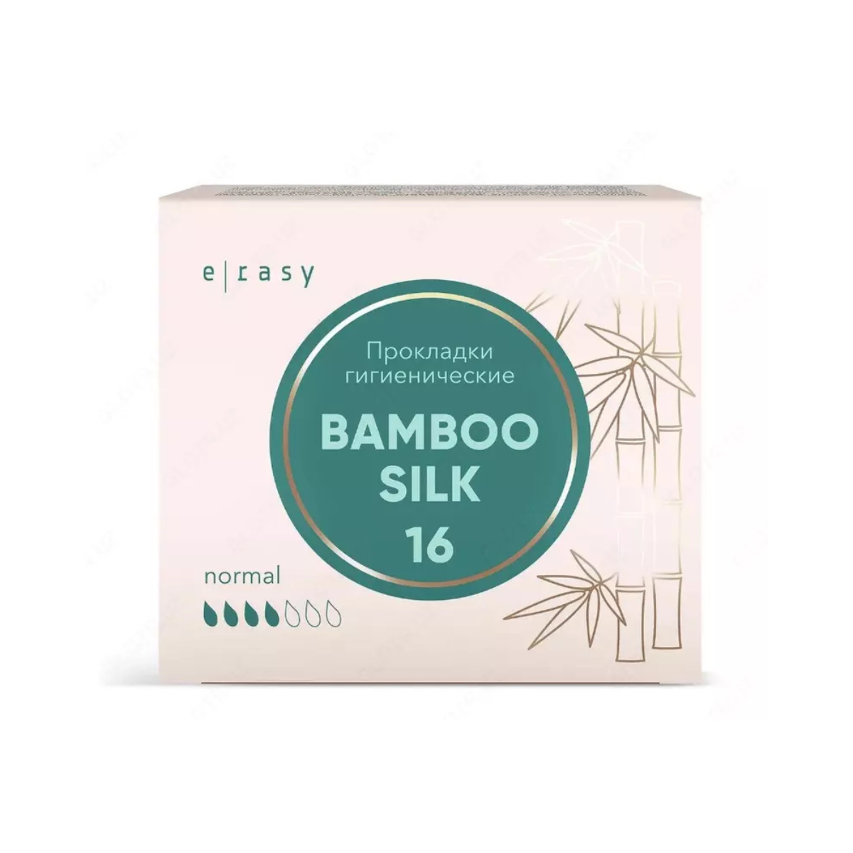 Прокладки E-RASY Bamboo Silk Normal 16 шт с бамбуковым волокном