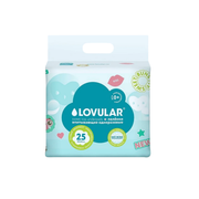 Lovular впитывающие пелёнки 60×40 см 25 шт для новорождённых