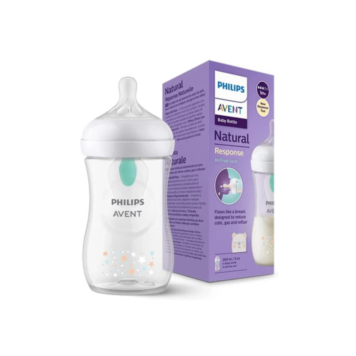Бутылочка Philips Avent Natural Response 260 мл антиколиковая