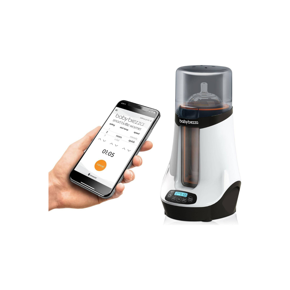 Подогреватель Baby Brezza Smart Safe Warmer электрический для молока и смесей