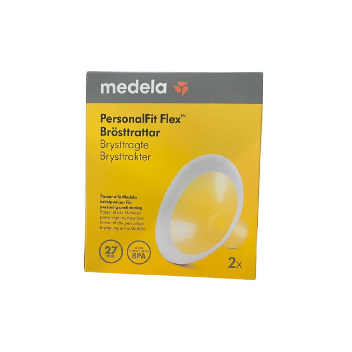 Насадка для молокоотсоса Medela 27 мм сменная часть