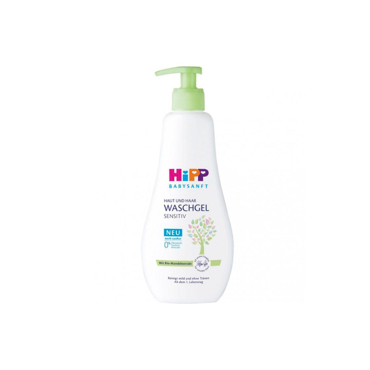 HiPP BabySanft гель для мытья тела и волос 400 мл
