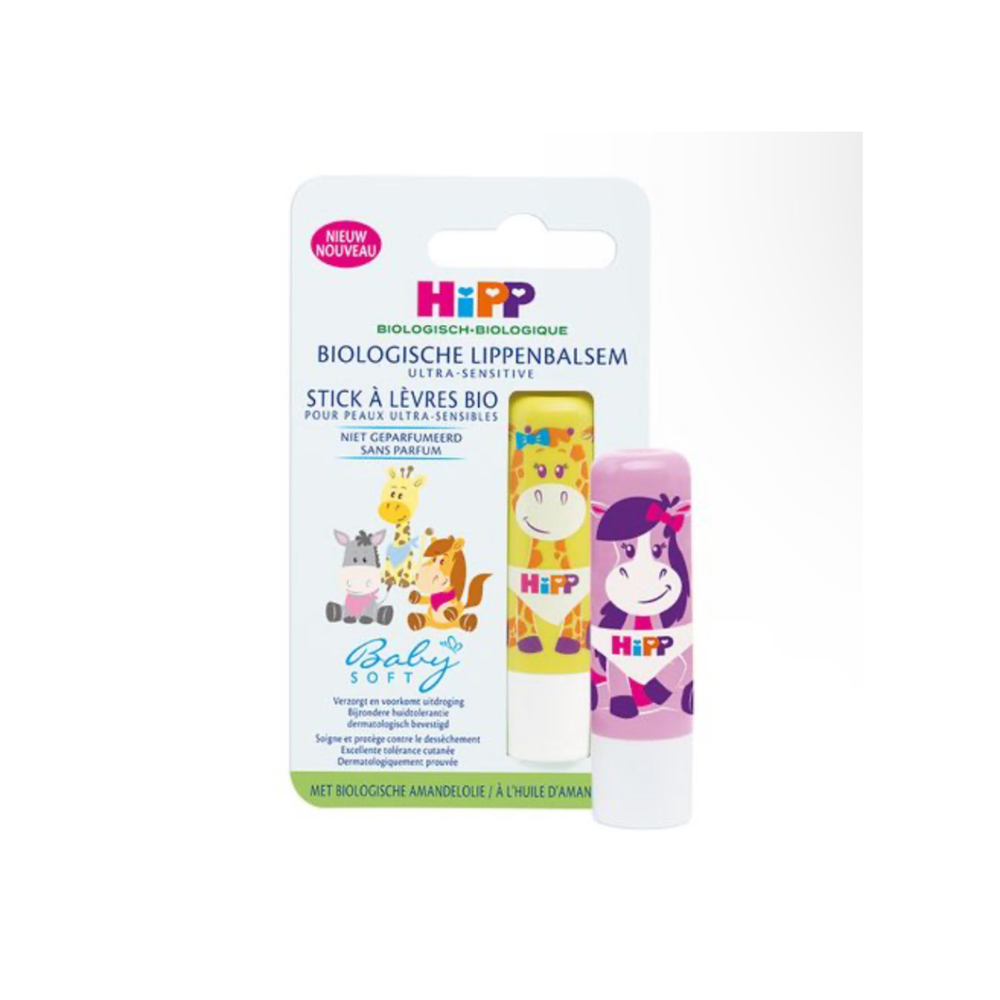 HiPP Organic Lip Balm детский бальзам для губ