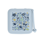 Пустышка BIBS x Liberty ортодонтическая Chamomile Lawn голубая