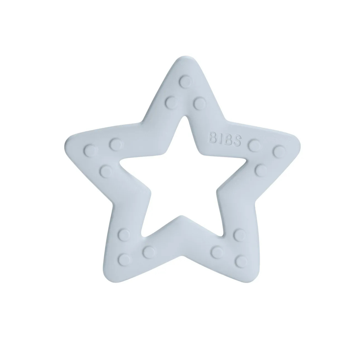 Прорезыватель BIBS Baby Bitie Star голубой для детей 3-12 месяцев