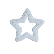 Прорезыватель BIBS Baby Bitie Star голубой для детей 3-12 месяцев