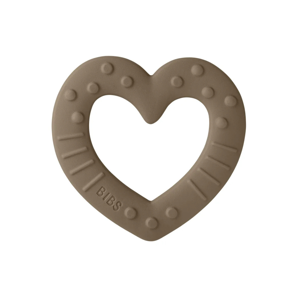 Прорезыватель BIBS Baby Bitie Heart Dark Oak для зубов