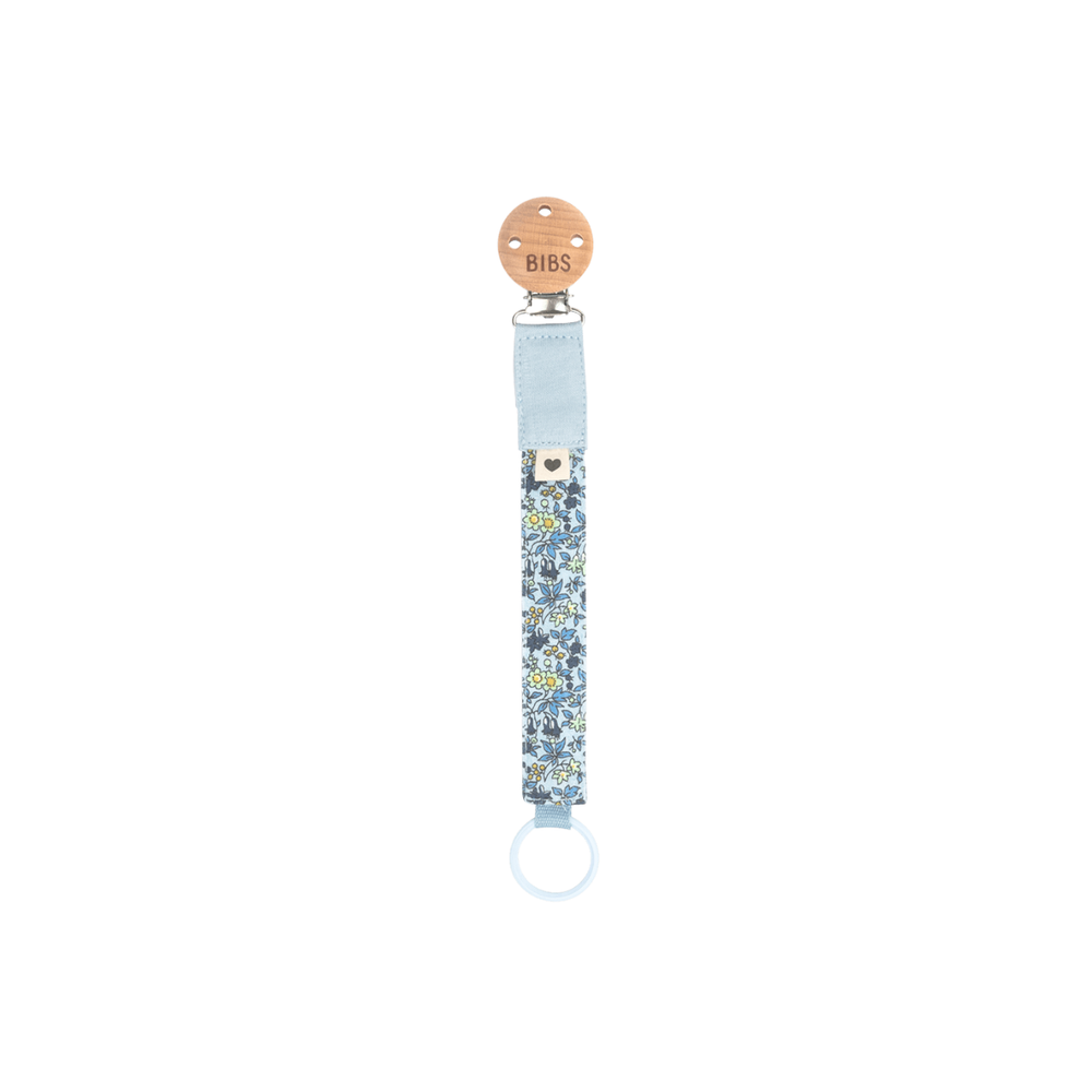 Держатель для пустышки BIBS x Liberty Chamomile Lawn голубой