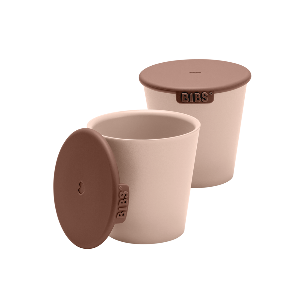 BIBS Cup Set bolalar stakanchalari to'plami, 2 dona, 6 oydan