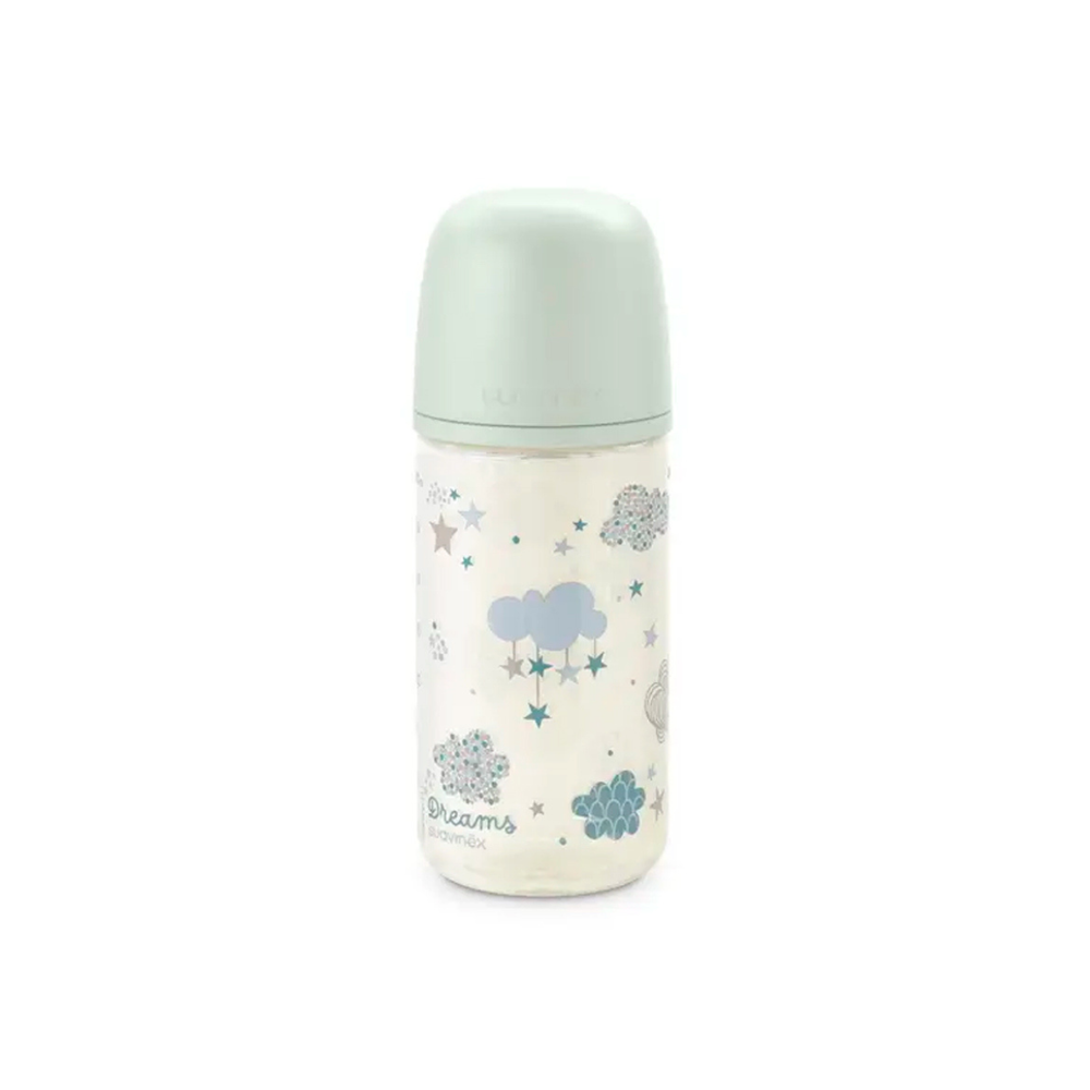 Suavinex Dreams 240ml shisha butilka - Moviy, chaqaloqlar uchun