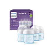 Philips Avent Natural бутылочка 125 мл синяя американская серия
