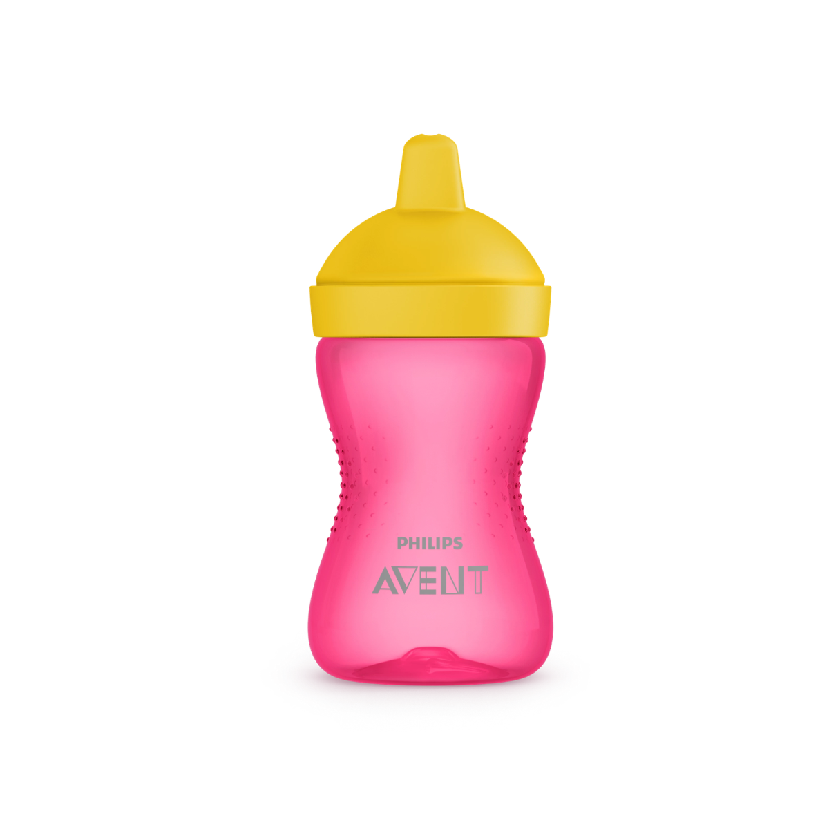 Philips Avent поильник твёрдый носик 300 мл для детей 18+ месяцев розовый