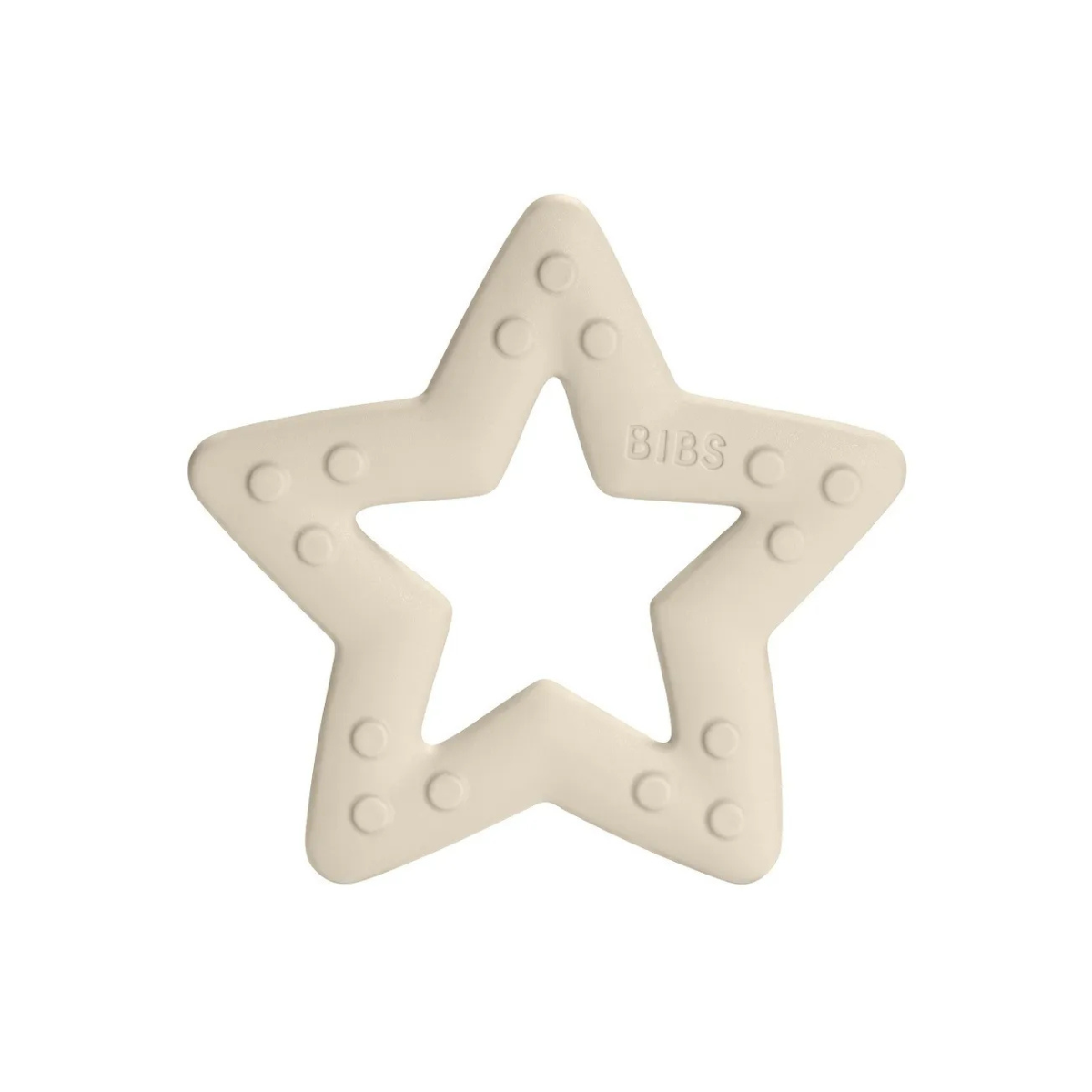 Пустышка BIBS Baby Bitie Star слоновая кость ортодонтическая