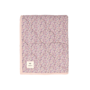 Стёганое одеяло BIBS x Liberty Eloise хлопковое румяный розовый