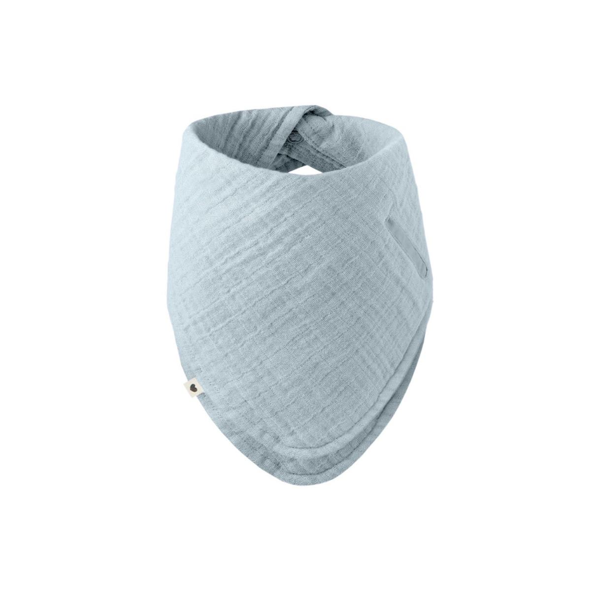 Слюнявчик-бандана BIBS небесно-голубой из хлопка