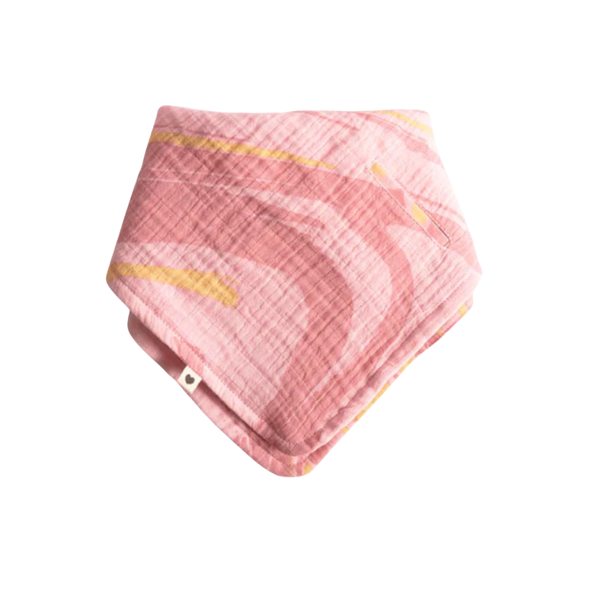 Слюнявчик-бандана BIBS Tie Dye Morning Sunset хлопок