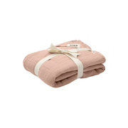 Пеленка BIBS из муслина 120х120 см румяный розовый