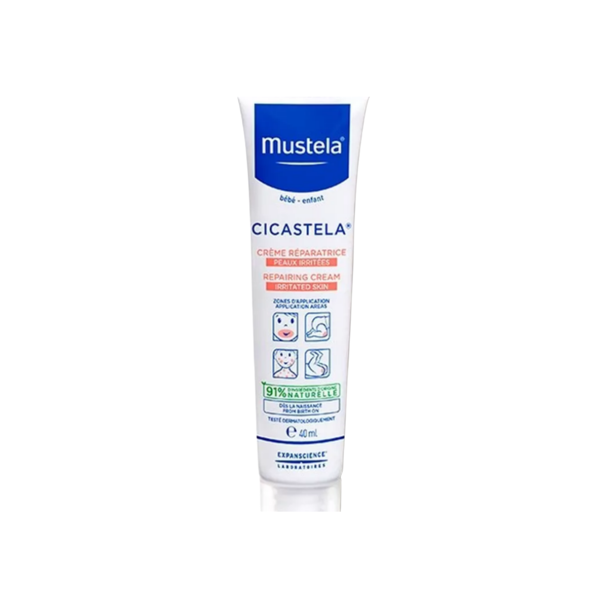 Крем регенерирующий Mustela Cicastela 40 мл для раздражённой кожи