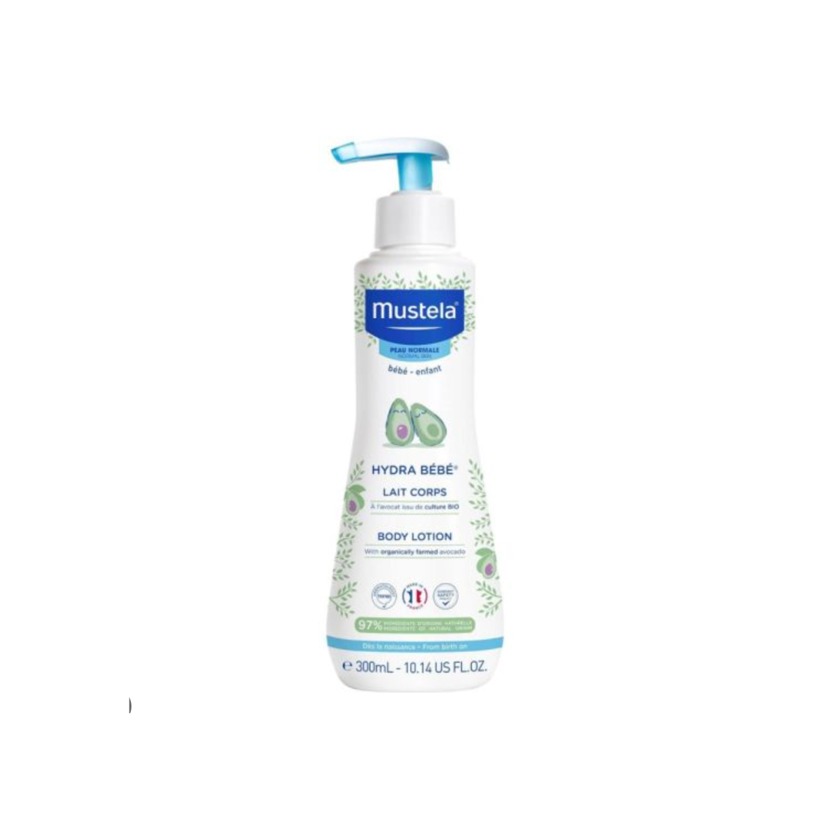 Mustela Hydra Bebe лосьон для тела 300 мл увлажняющий с рождения