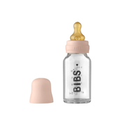 Бутылочка BIBS Baby Bottle 110 мл с анатомической соской румяный розовый