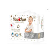 Подгузники-трусики YokoSun Premium XXL (15-23 кг) 28 шт