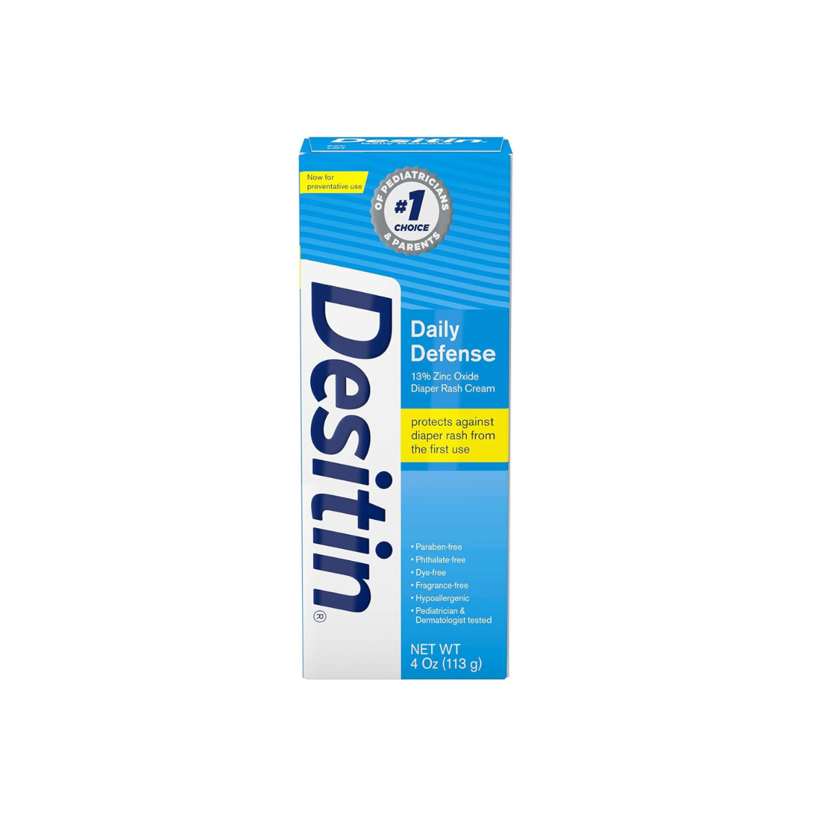 Desitin Daily Defense крем от опрелостей с оксидом цинка 113 г