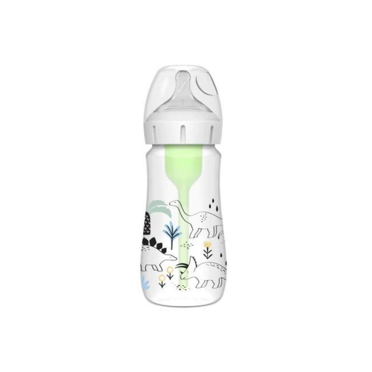 Бутылочка Dr. Brown's Anti-Colic Options+ с динозаврами 270 мл