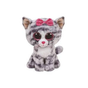 Мягкая игрушка TY Kiki серая кошка плюш 15 см