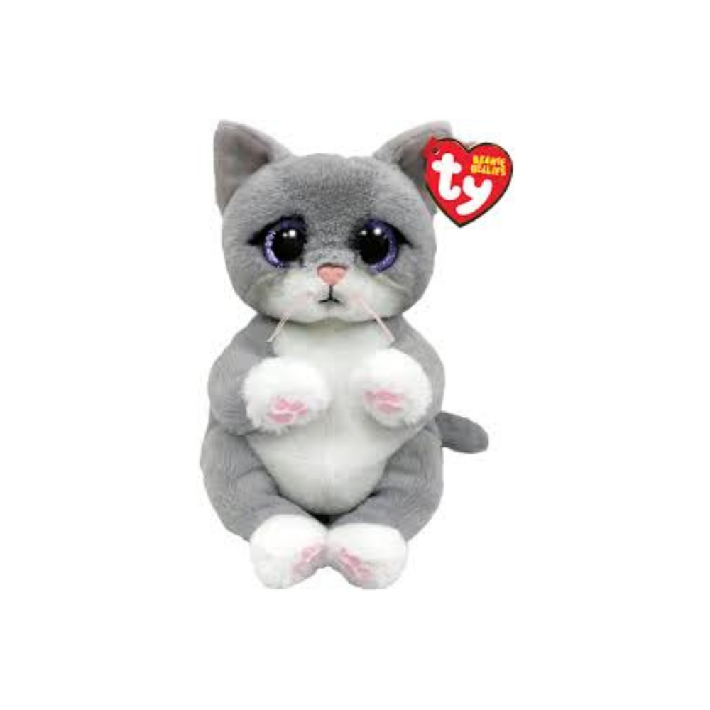 Мягкая игрушка TY Morgan серая кошка плюш