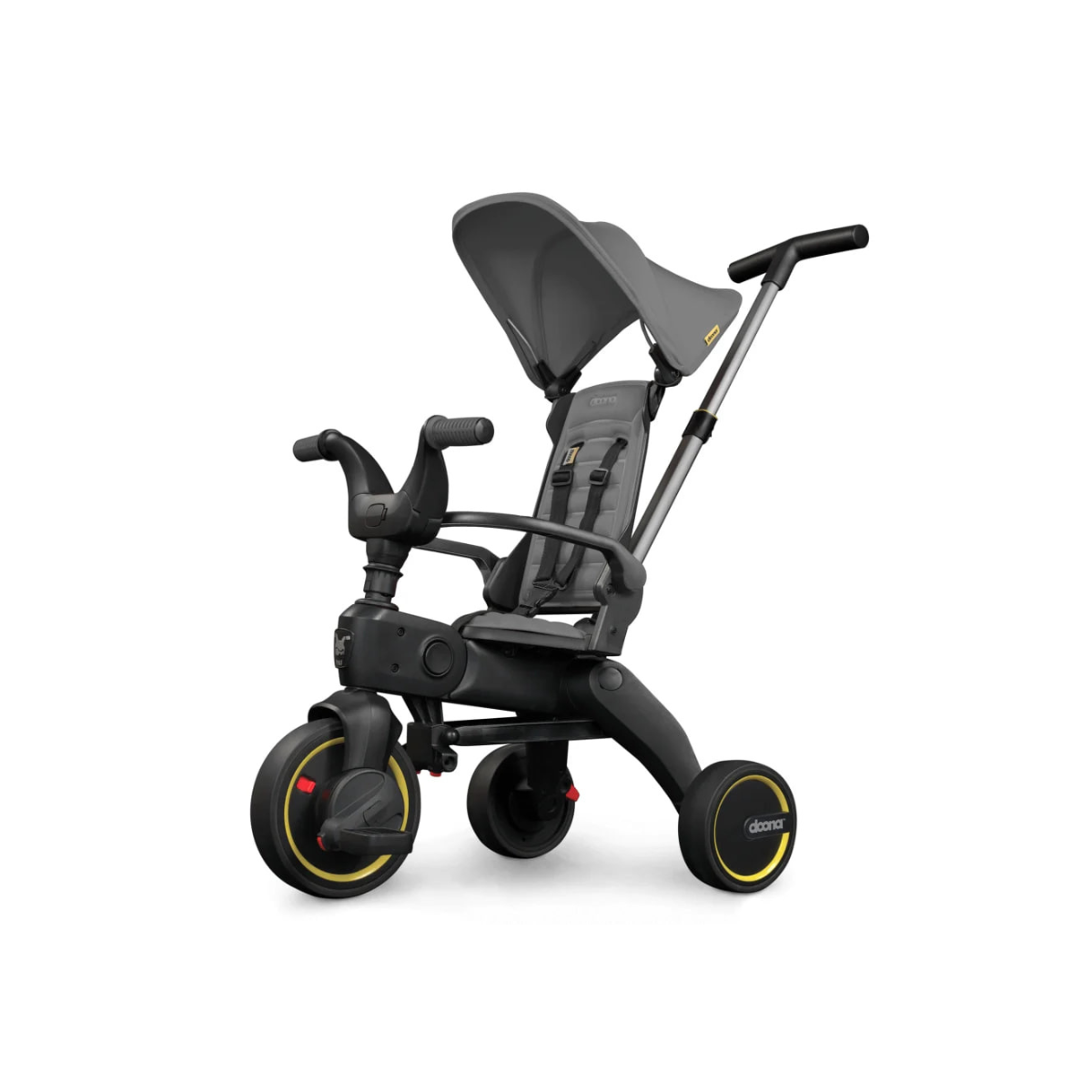 Doona Liki Trike S1 складной трёхколесный велосипед серый 10-36 месяцев