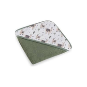 Полотенце с капюшоном Loulou PETITE&MARS Bamboo 100x100 см Llama