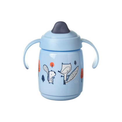 Поильник Tommee Tippee 300 мл синий с антикапельным клапаном 6 месяцев+