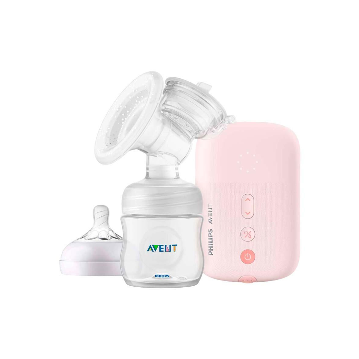 Молокоотсос Philips Avent Plus беспроводной электрический розовый