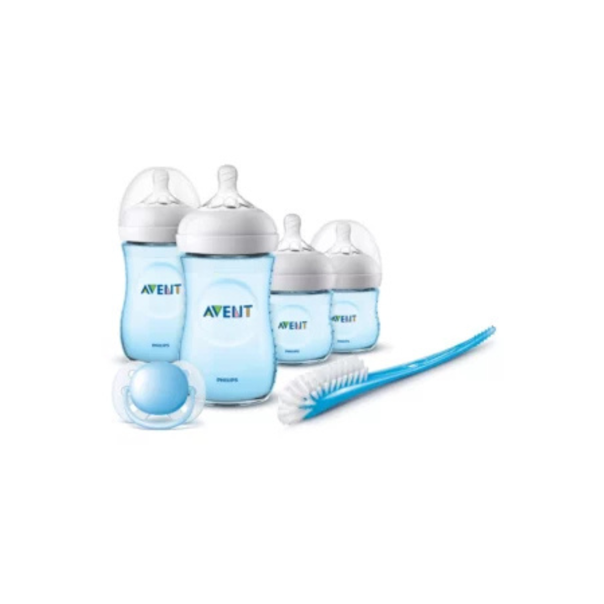 Philips Avent Natural набор бутылочек синие BPA-free для новорождённых