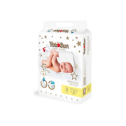YokoSun Premium подгузники размер S 3-6 кг 72 шт