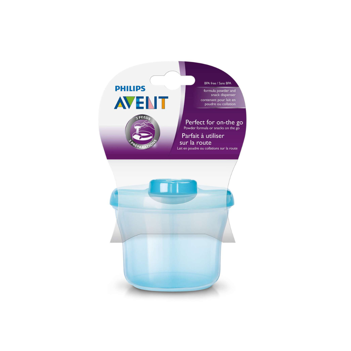 Philips Avent дозатор для молочной смеси контейнер 3 отделения