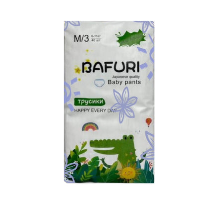 Трусики-подгузники Bafuri 3 (M), 46 шт