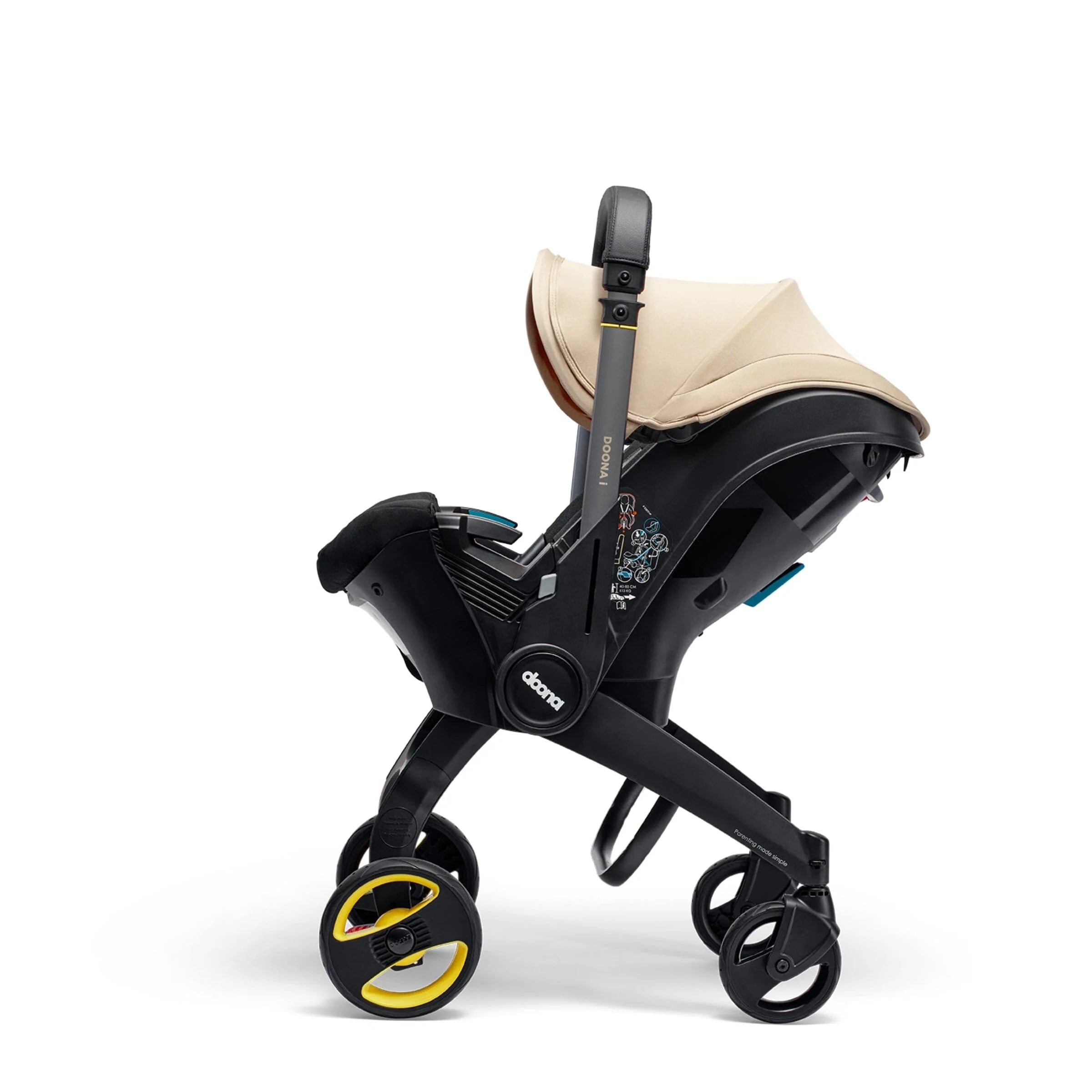 Коляска Doona X Babyschale Seat трансформер Sahara