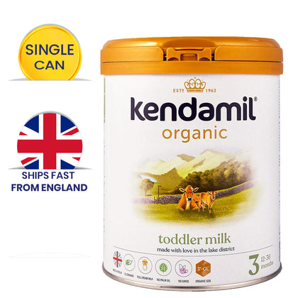 Kendamil Organic 3 — 800 g organik sut aralashmasi, 12 oydan