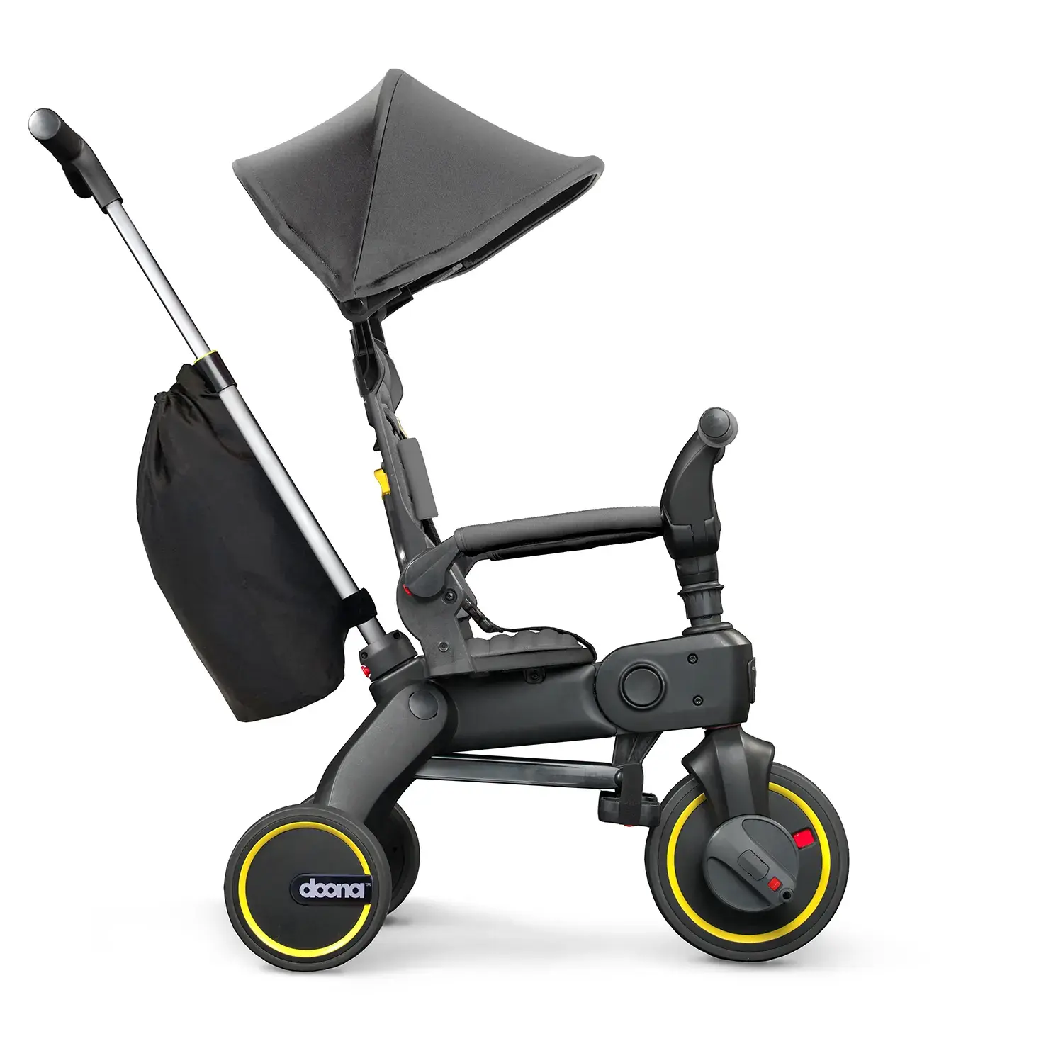 Doona Liki Trike S1 складной трёхколесный велосипед серый 10-36 месяцев