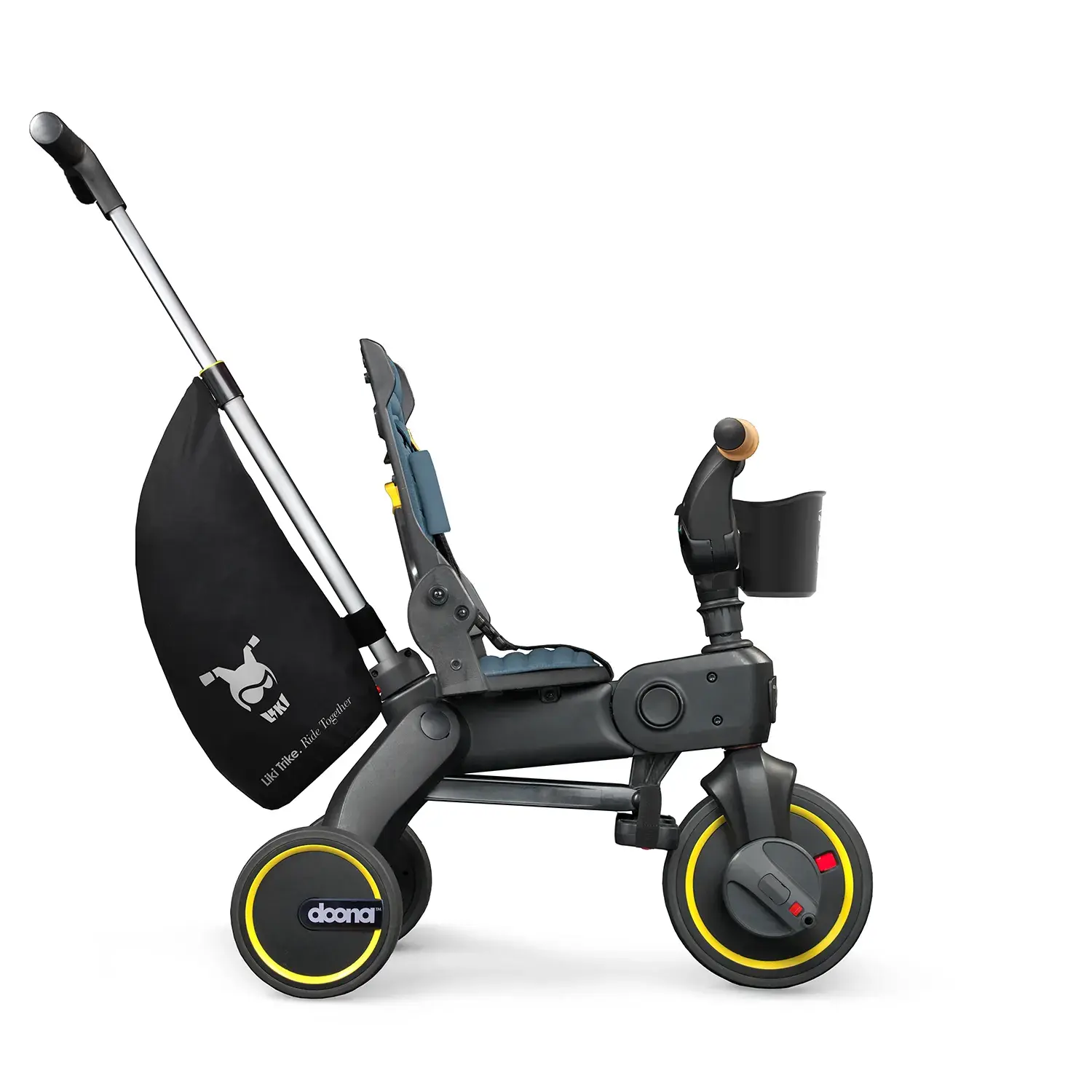 Детский трехколесный велосипед Doona Liki S5 Ocean синий 10-36 месяцев