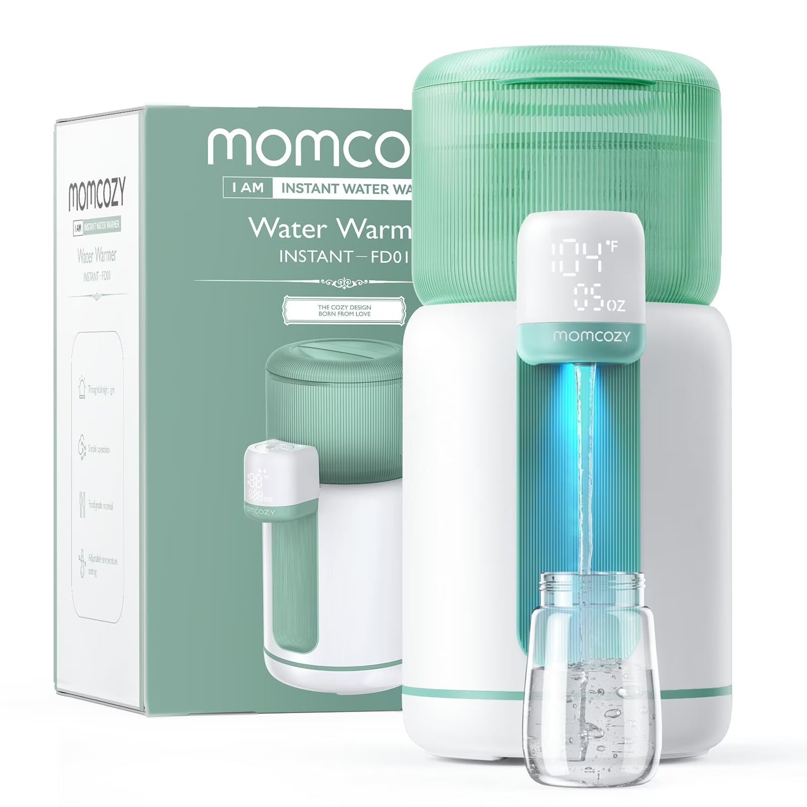 Momcozy Instant Water Warmer подогреватель воды для бутылочек 60-325 мл