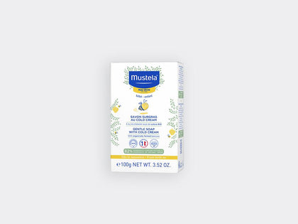 Мыло Mustela с Cold-Кремом 100 г для сухой кожи новорождённых