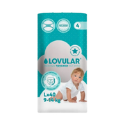 Lovular Трусики Hot Wind L (9-14 кг) 40 шт дышащие подгузники-трусики