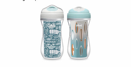 Chicco termo neprolivayka poyilnik 12 oy+ 260 ml, 2 dona, Okean